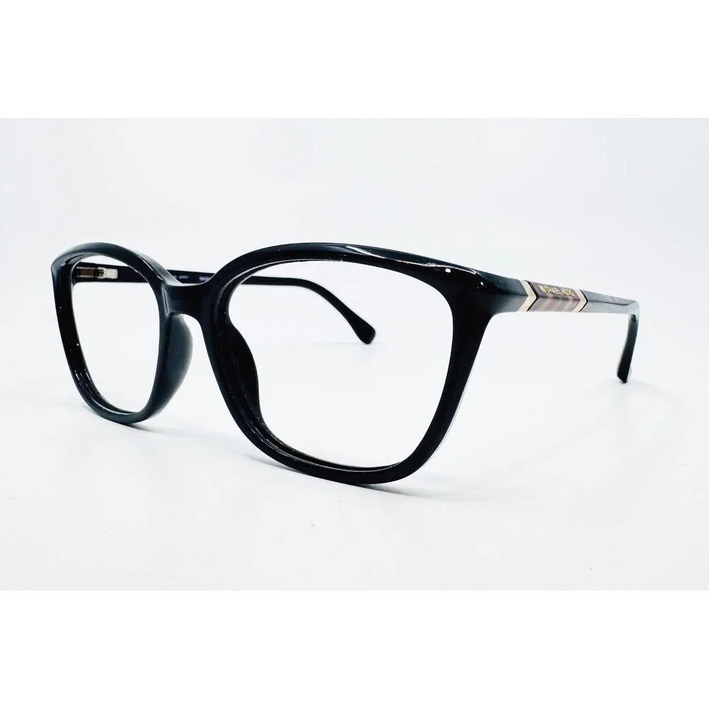 Michael Kors Eyeglasses Womens Black Square MK839 001 52-16-135